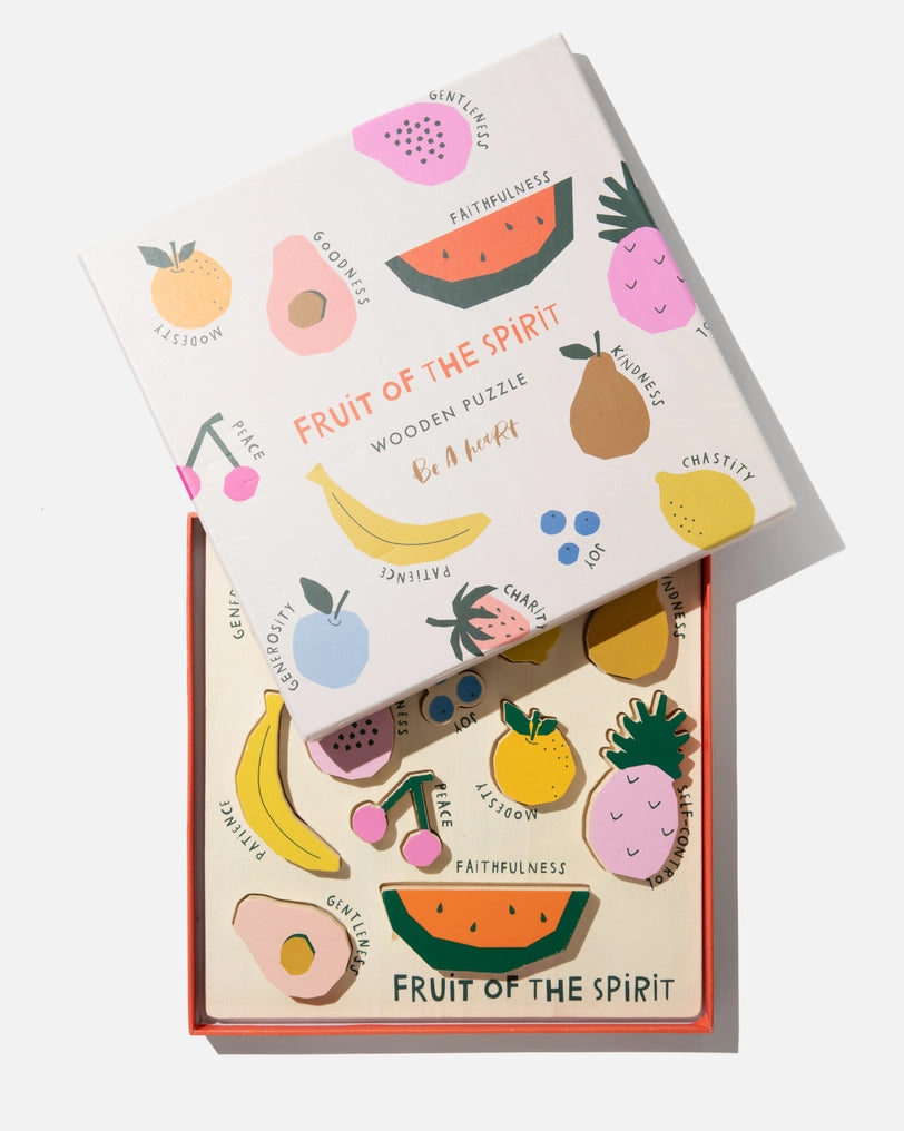 FRUIT OF THE SPIRIT WOODEN PUZZLE