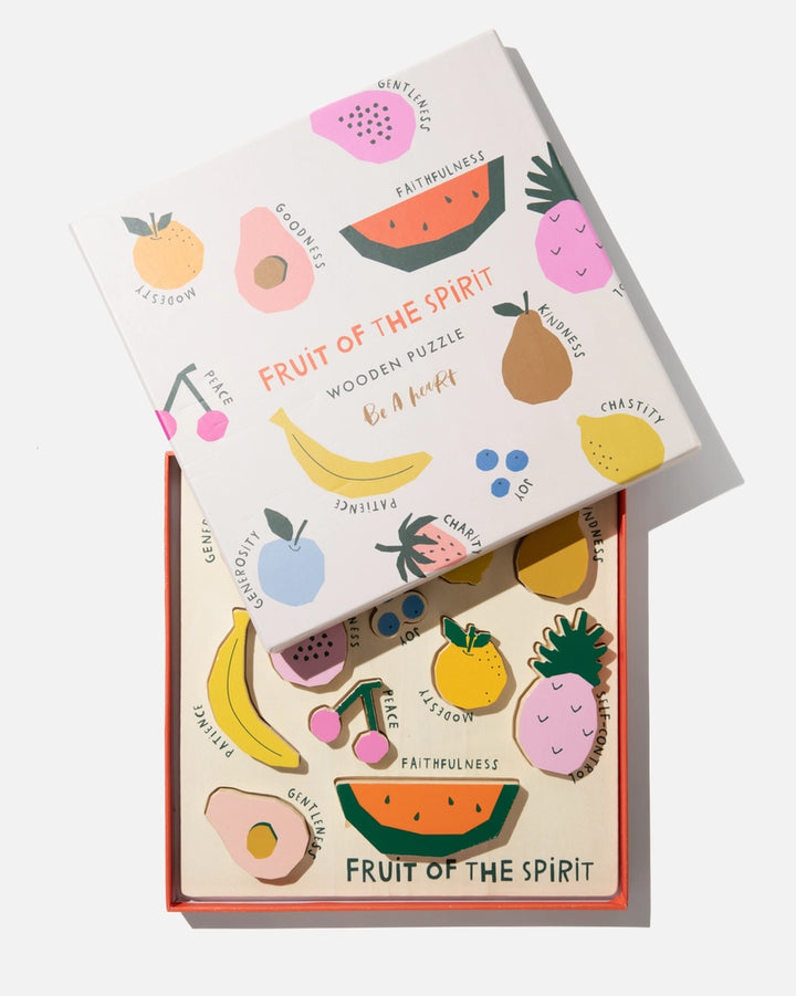 FRUIT OF THE SPIRIT WOODEN PUZZLE