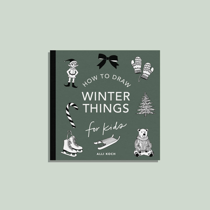 how to draw || winter things