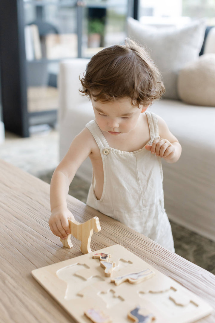 farm animals wooden puzzle