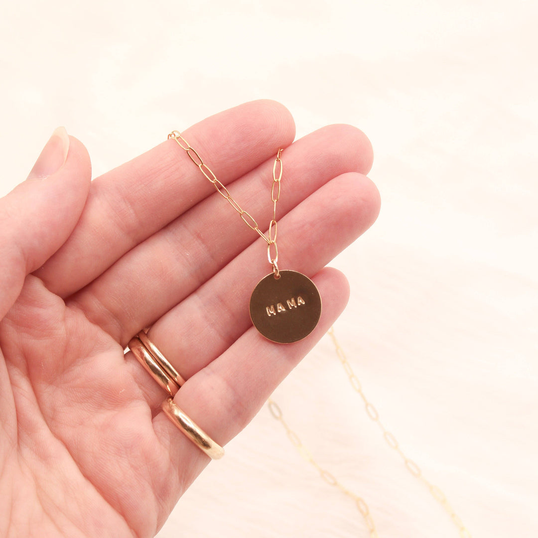 MAMA Necklace | 14k Gold Fill