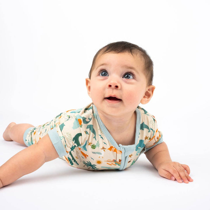 BAMBOO SHORTIE ROMPER || EXPLORE FLORIDA SOUVENIR