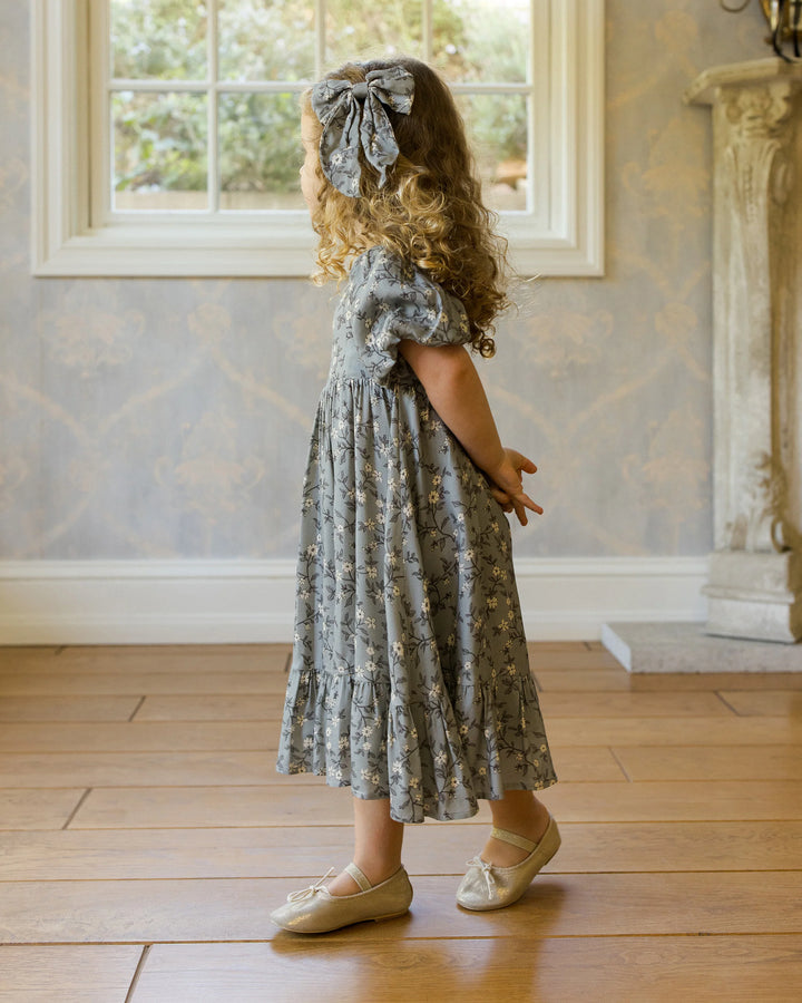AUGUSTA DRESS || FRENCH BLUE FLORAL
