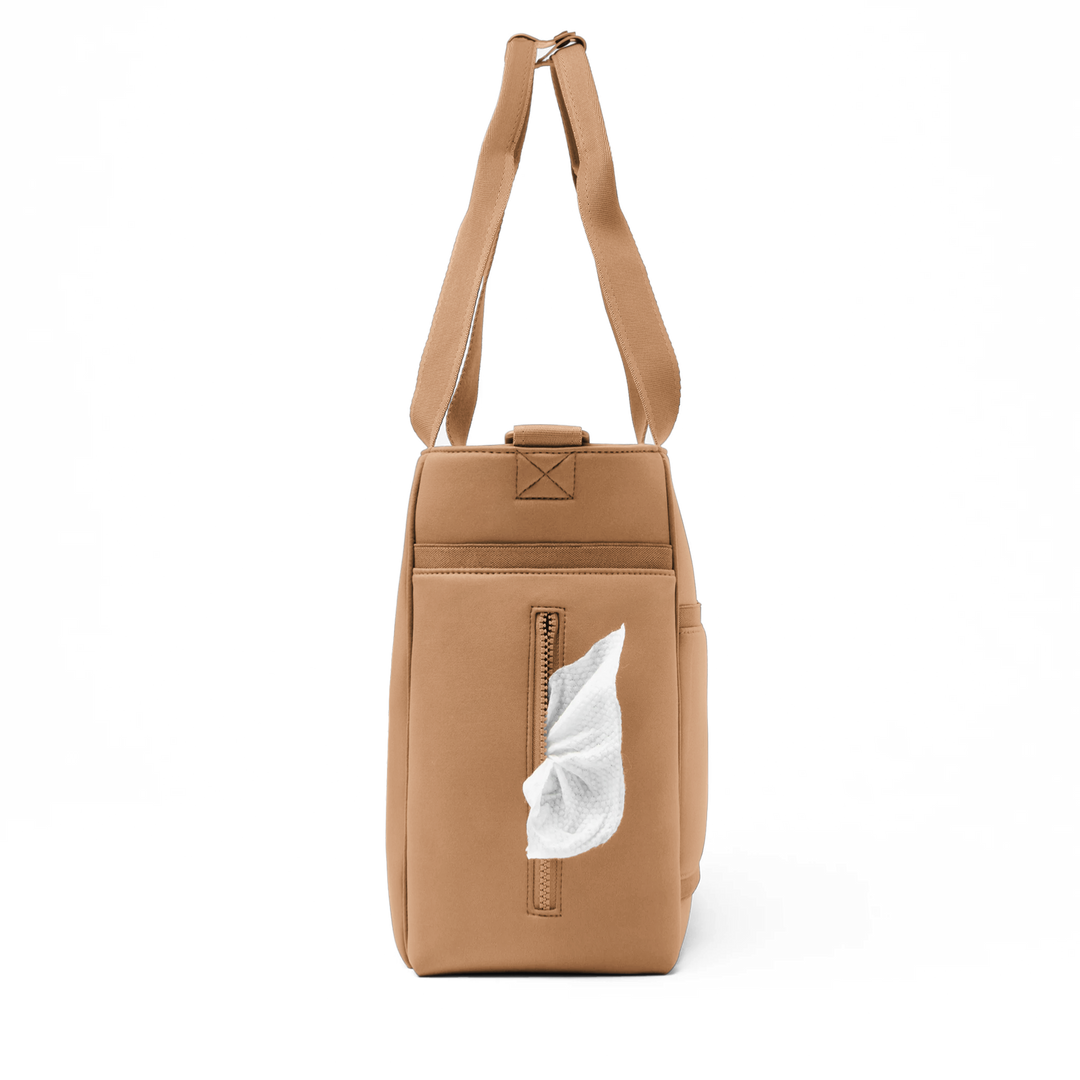 WADE DIAPER TOTE | CAMEL