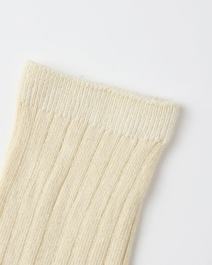 RIBBED SOCKS || BLACK, ANTIQUE