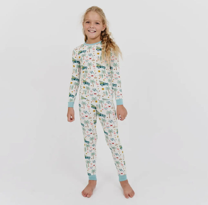 BAMBOO KIDS PAJAMAS || COASTAL CHRISTMAS