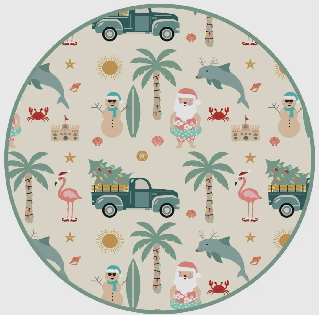 BAMBOO BABY PAJAMAS || COASTAL CHRISTMAS