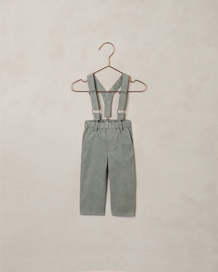 suspender pant || eucalyptus