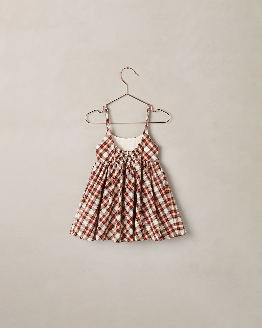 betsy dress || holiday tartan