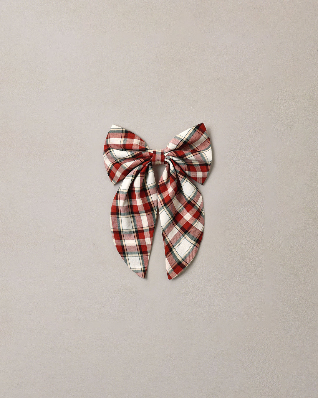 everly bow || holiday tartan