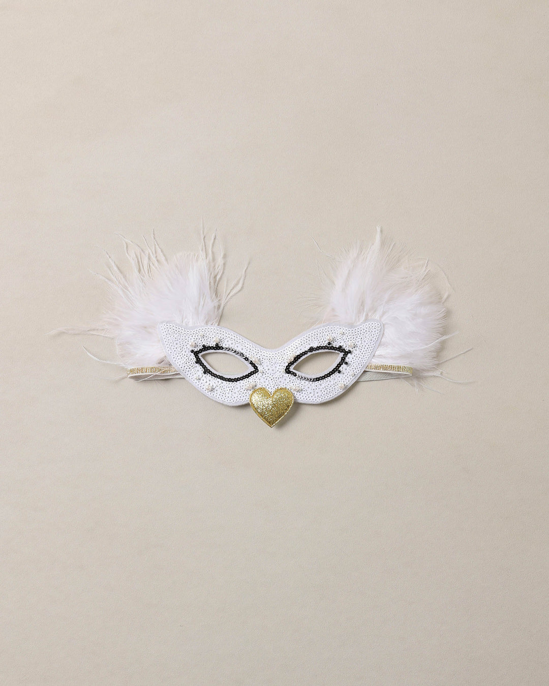 swan mask || white