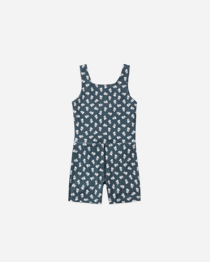 malibu bodysuit || blue blooms