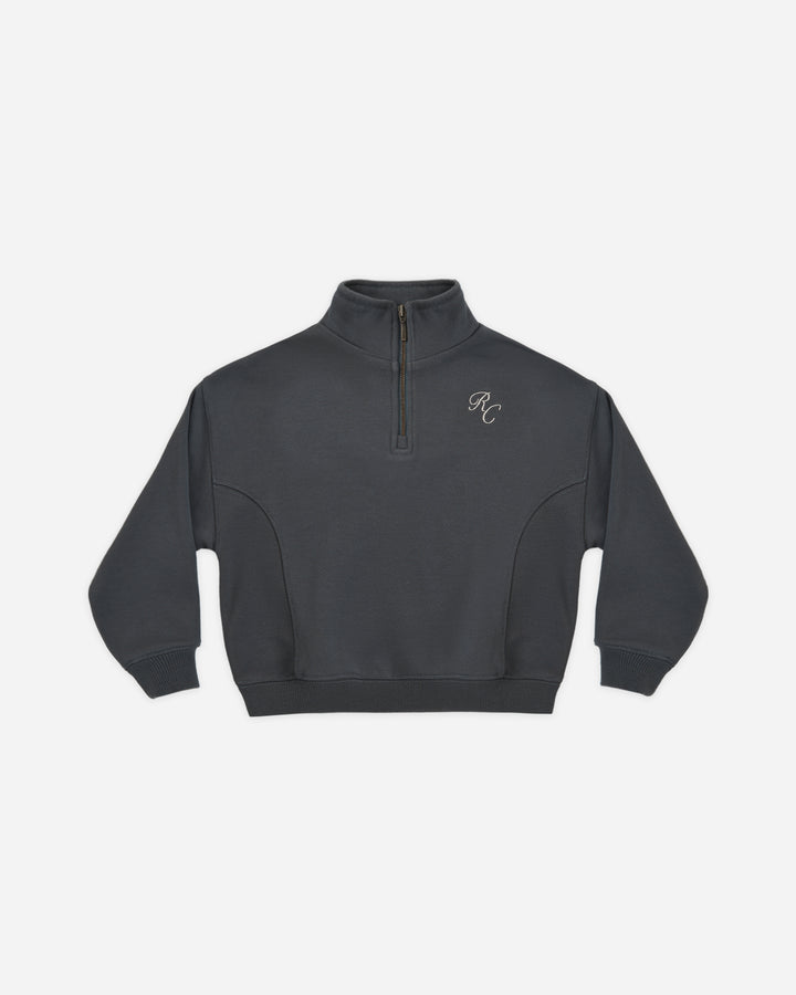 HALF ZIP SWEATSHIRT || MIDNIGHT