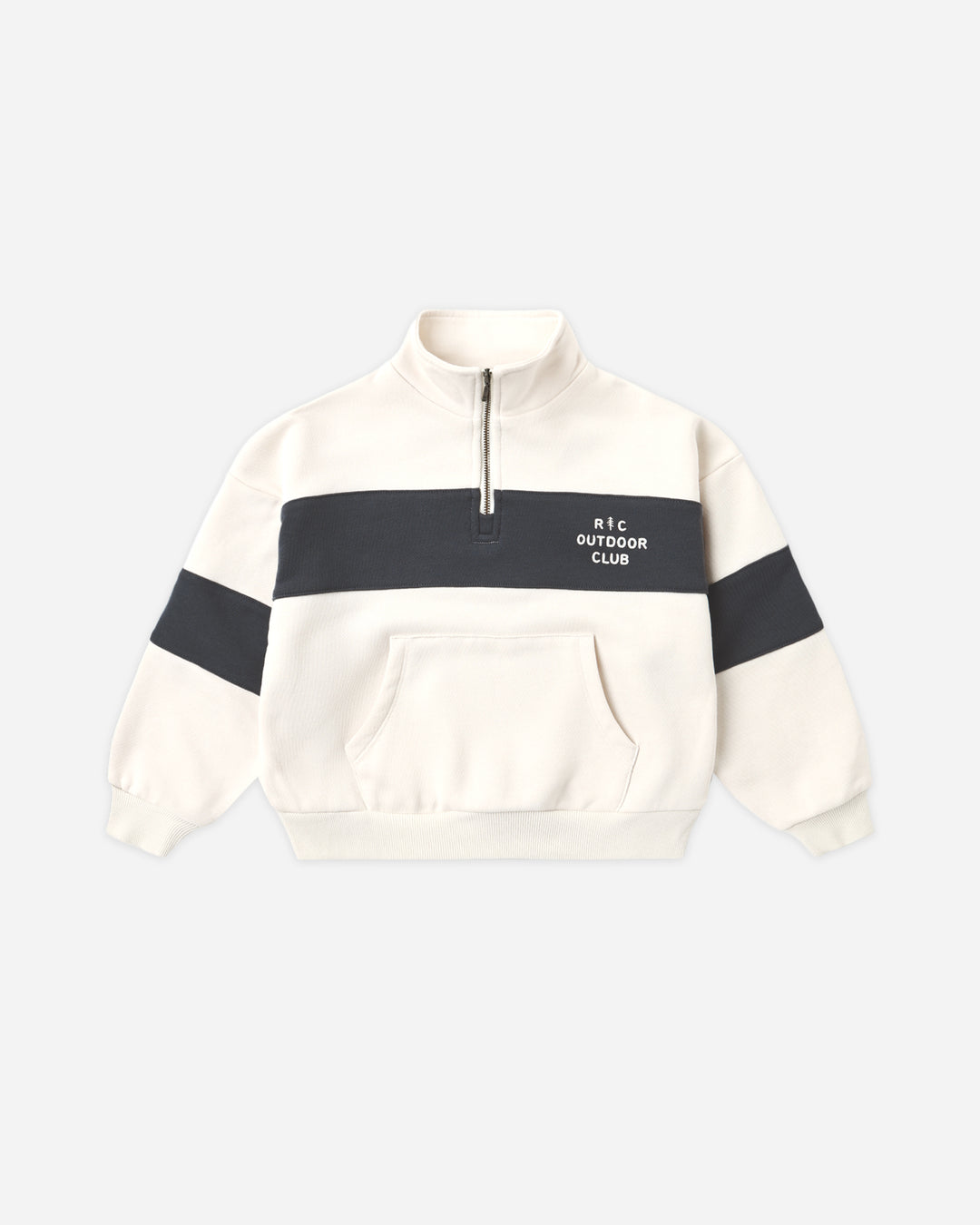 PANEL STRIPE HALF ZIP || OUTDOOR CLUB