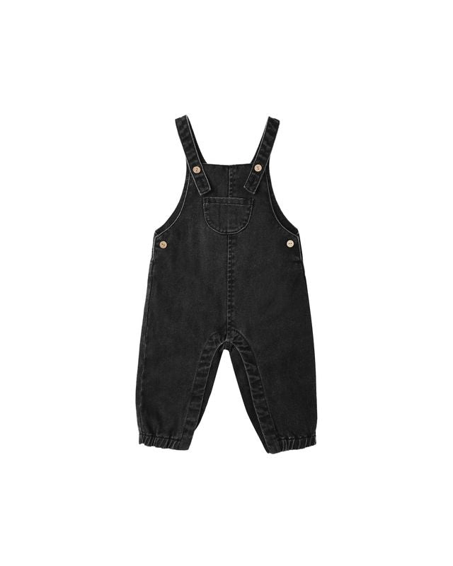 BABY OVERALLS || WASHED BLACK