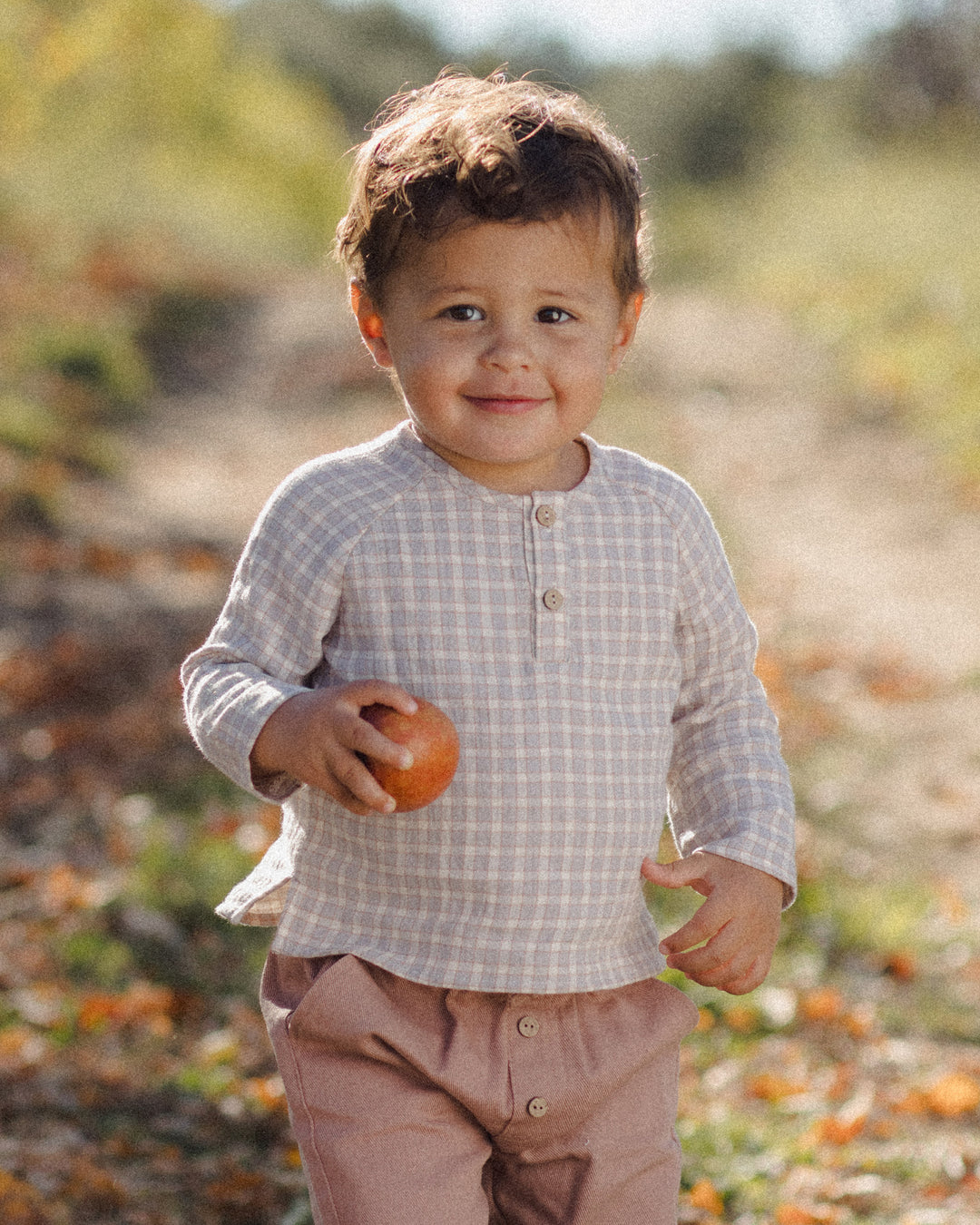 ZION SHIRT || BLUE GINGHAM