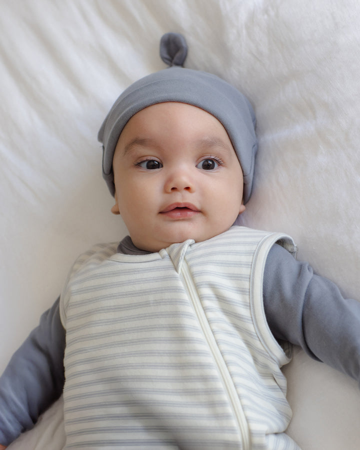 JERSEY SLEEP BAG || CLOUD STRIPE