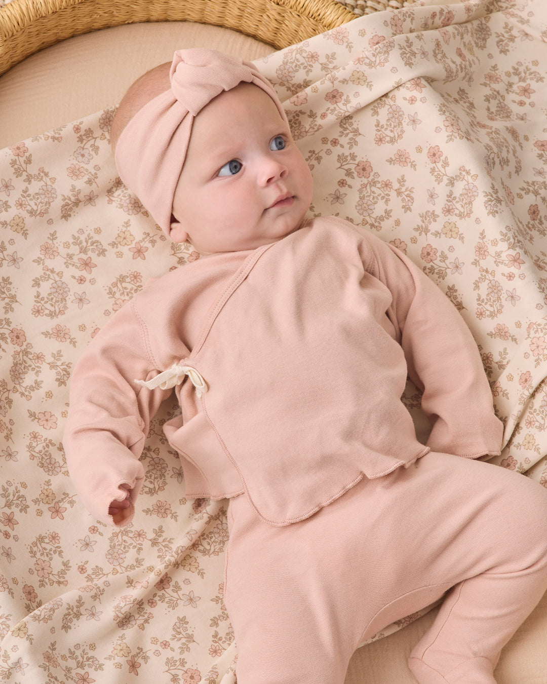 KNOTTED HEADBAND || DUSTY ROSE