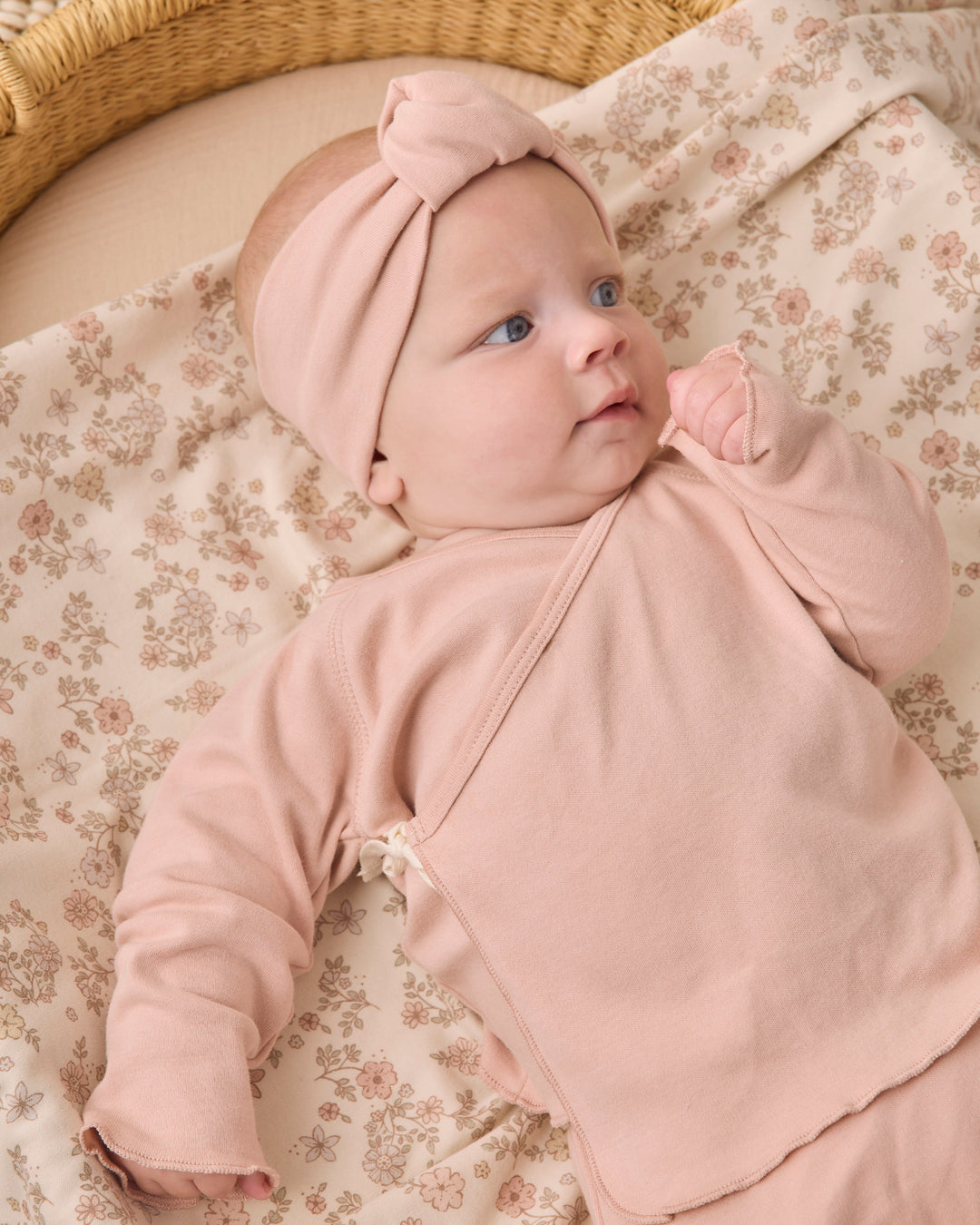 KNOTTED HEADBAND || DUSTY ROSE