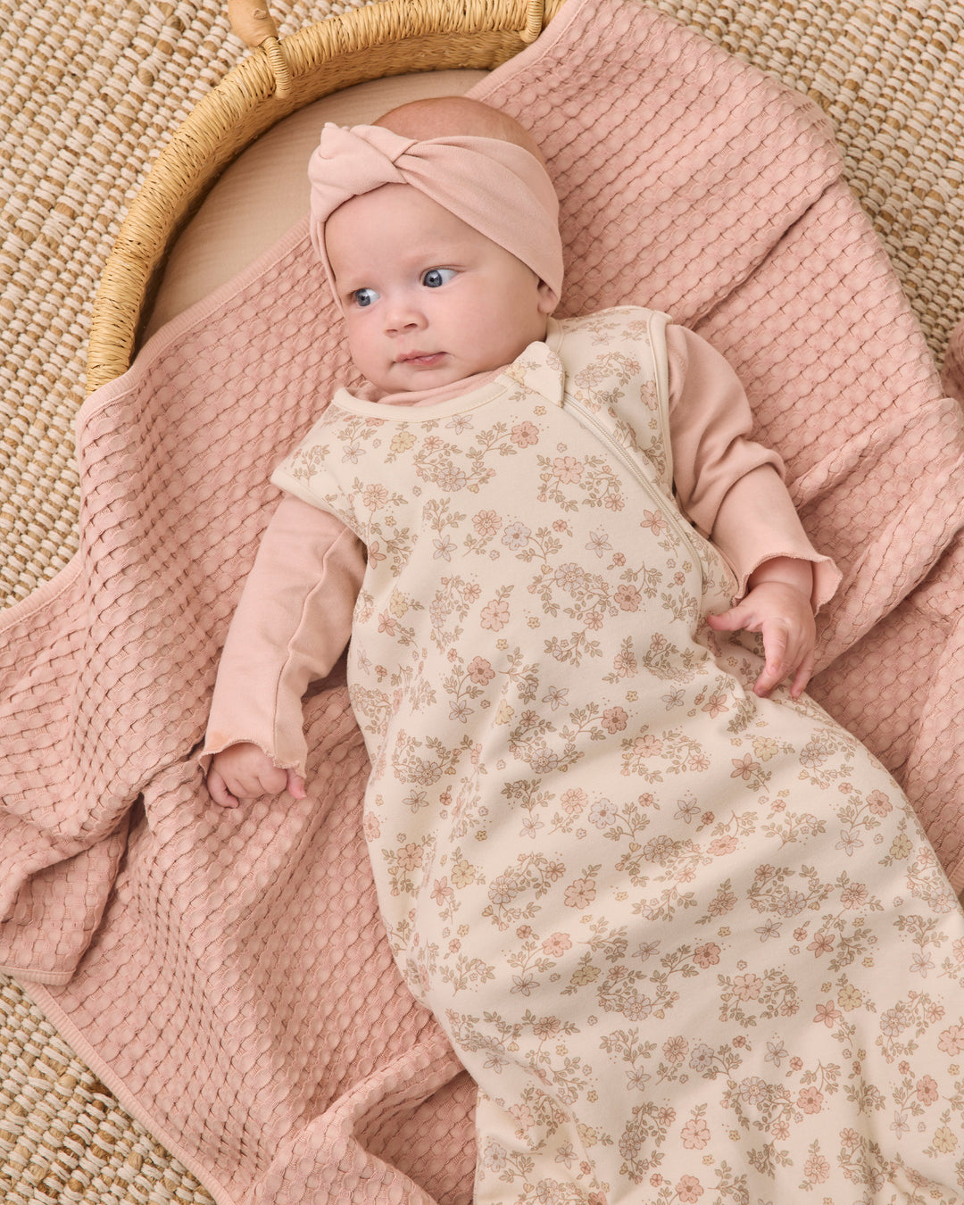 JERSEY SLEEP BAG || FLORAL VINE