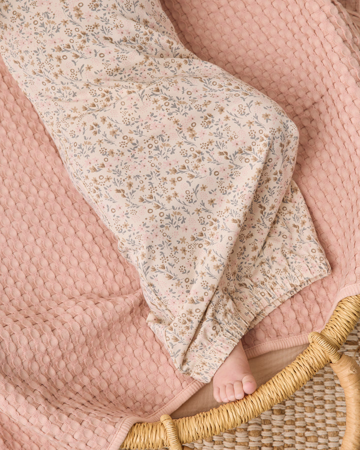 BAMBOO BABY GOWN + HAT SET || BLOOM