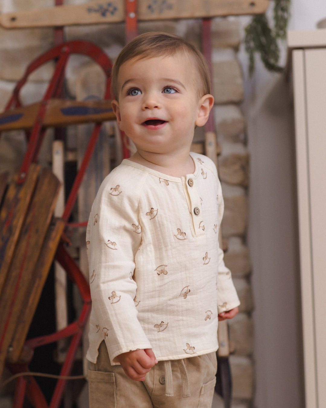 zion shirt || rocking horse