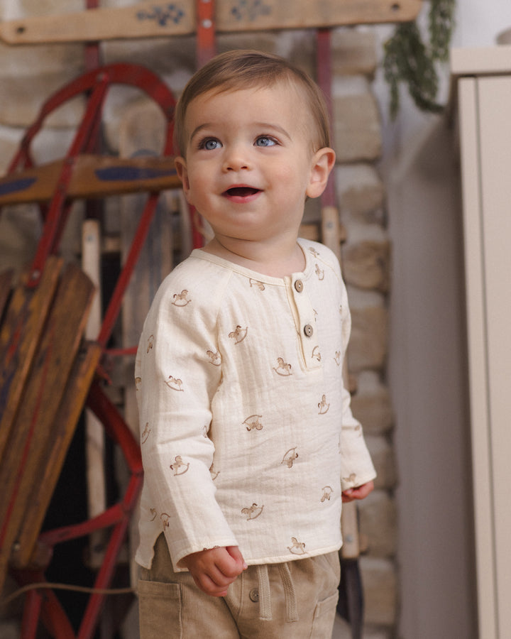 zion shirt || rocking horse