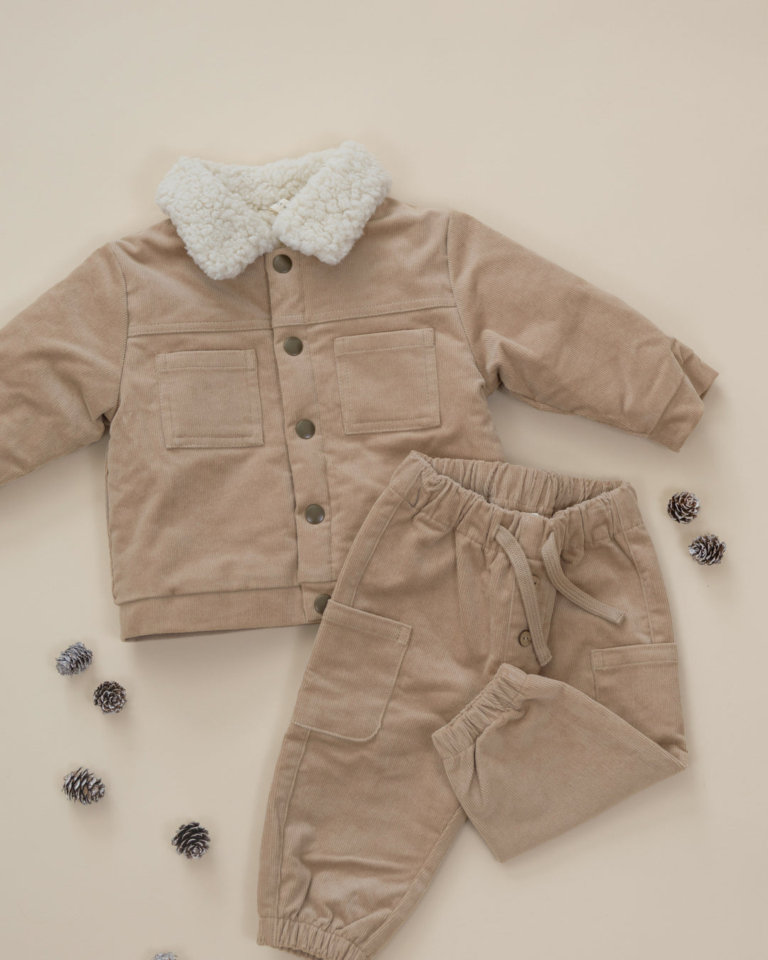 ezrah jacket || latte