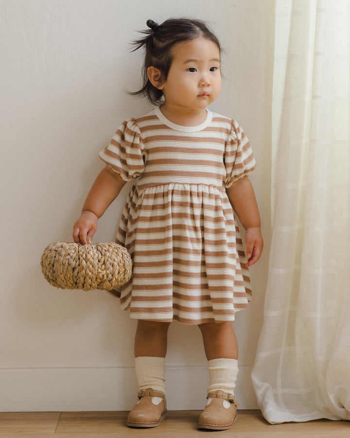 darla dress || spice stripe