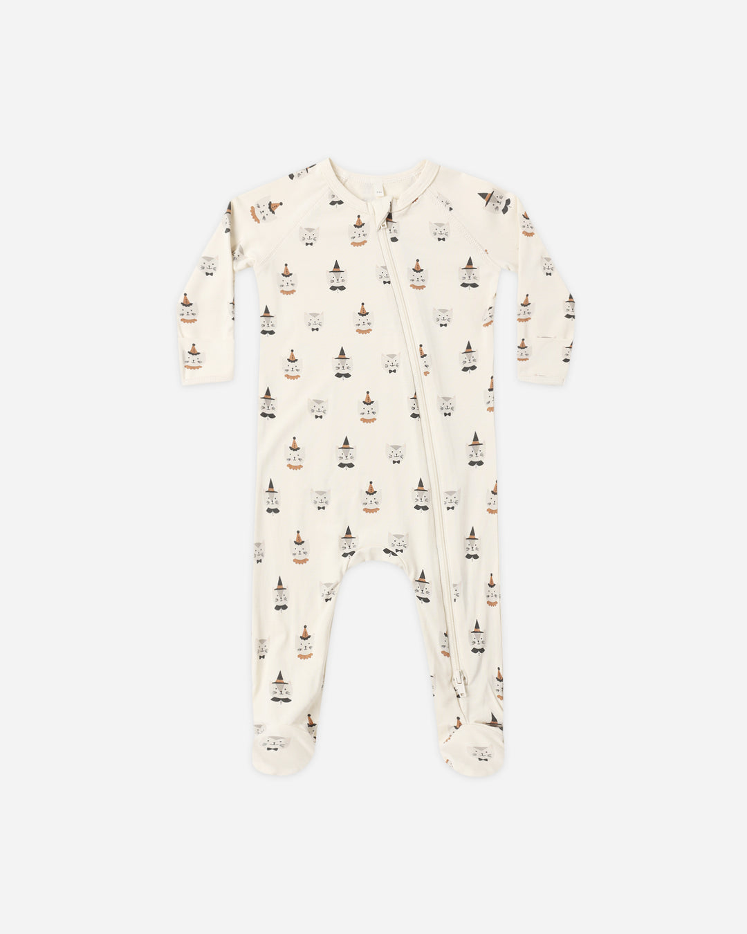 bamboo zip footie || costume kittens
