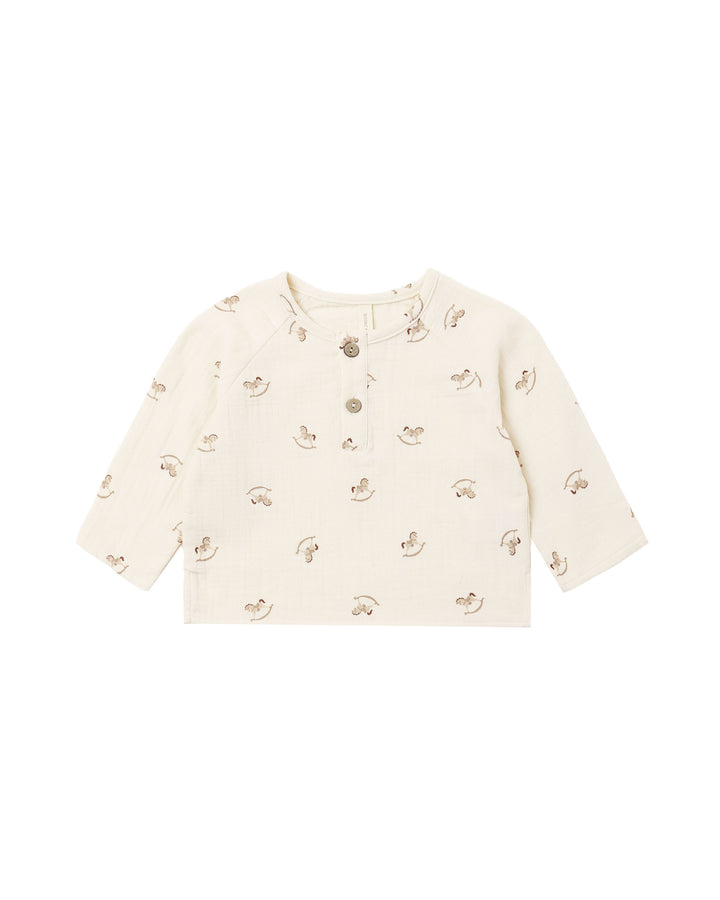 zion shirt || rocking horse