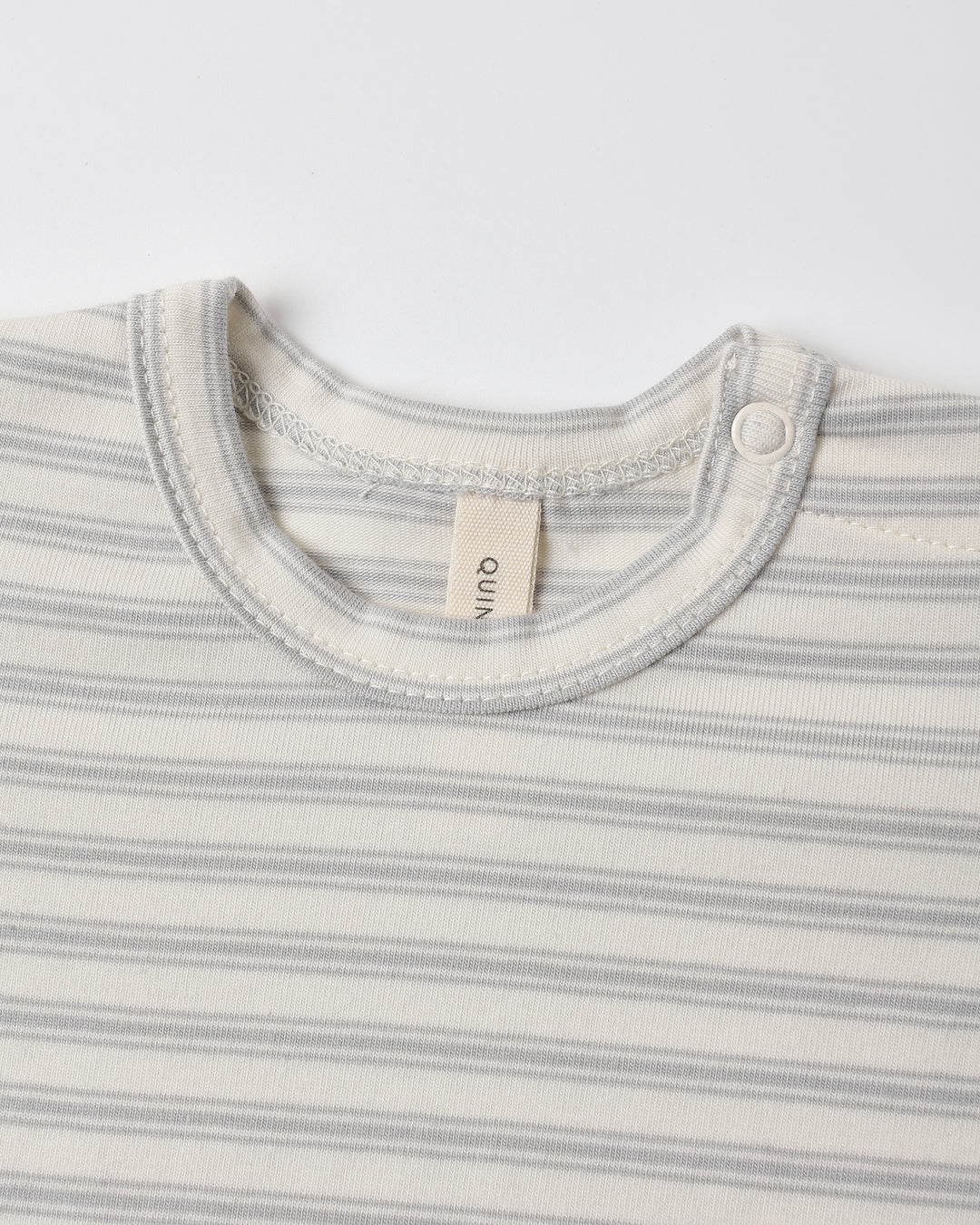 JERSEY BODYSUIT, 2 PACK || SQUIRREL, CLOUD STRIPE