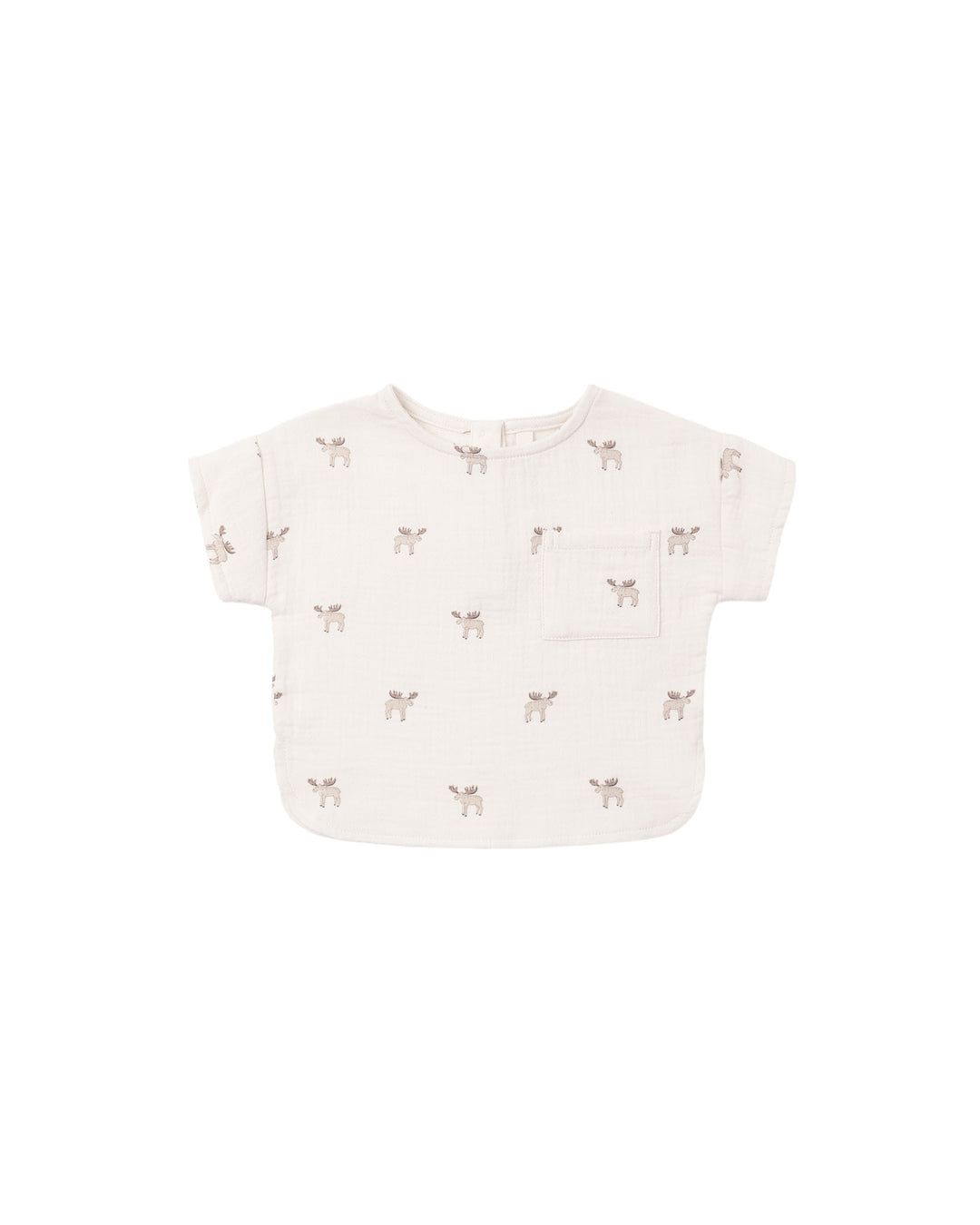 WOVEN BOXY || TOP MOOSE