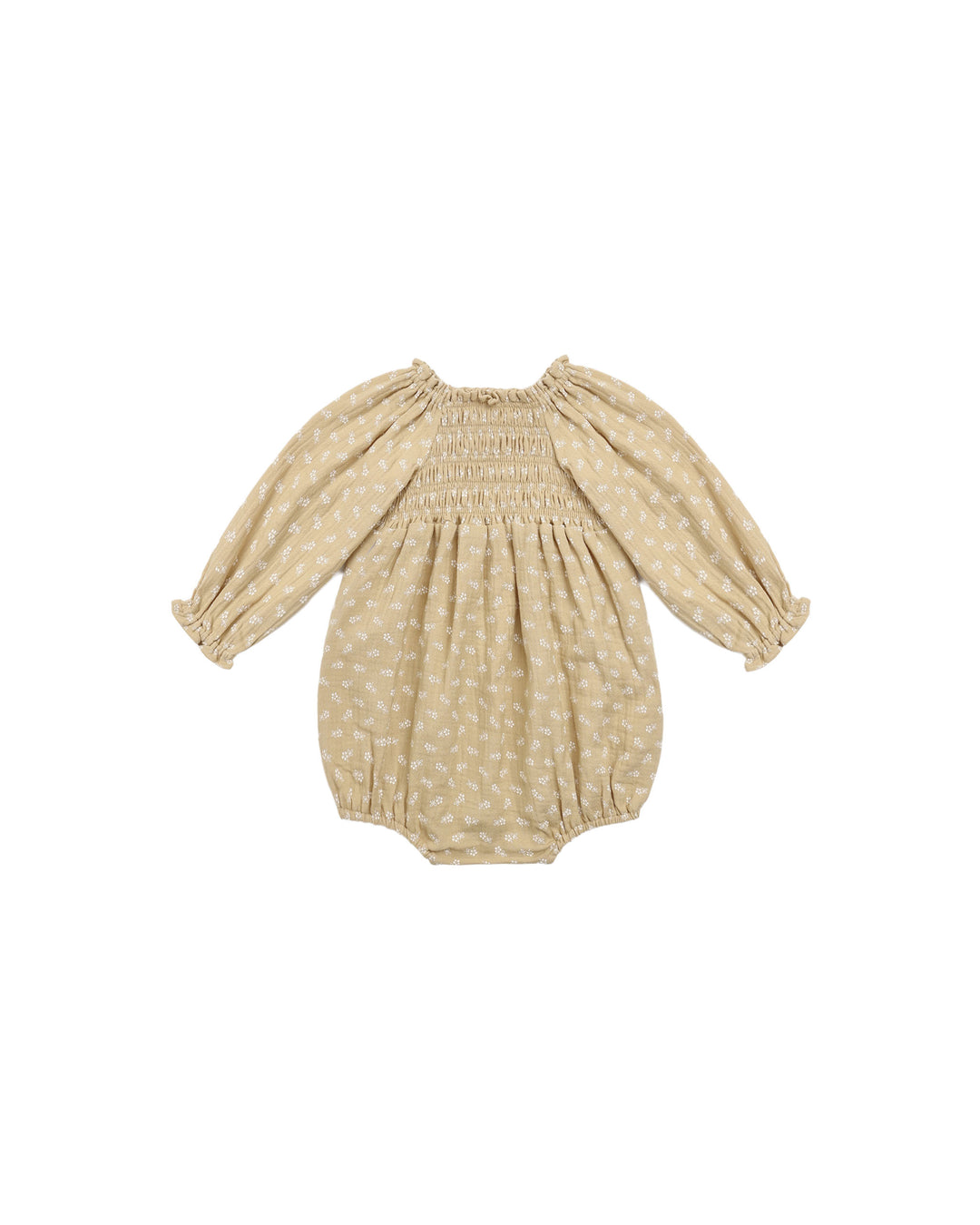 eden romper || butterscotch floral
