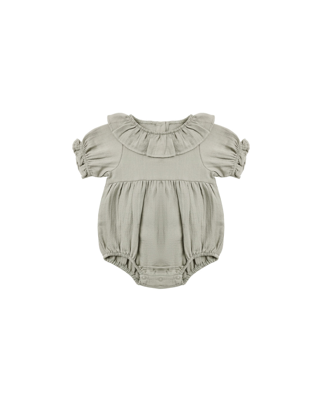 collared romper || laurel