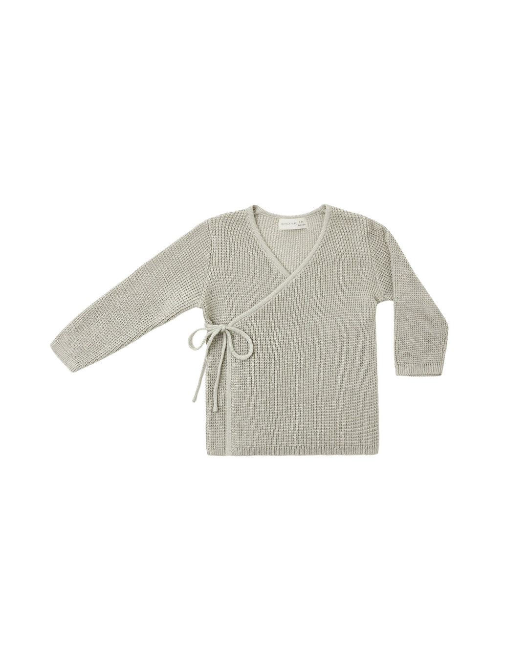 knit wrap top || laurel