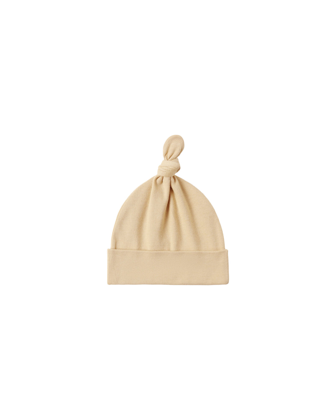 knotted baby hat || butterscotch
