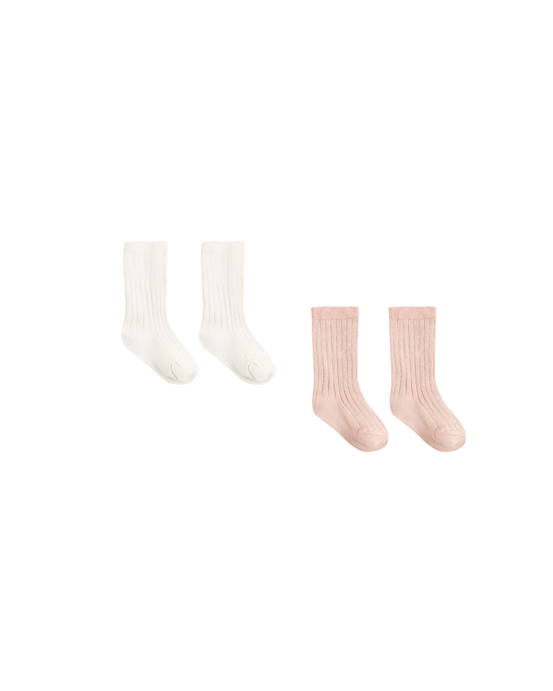 SOCKS SET || NATURAL, DUSTY ROSE