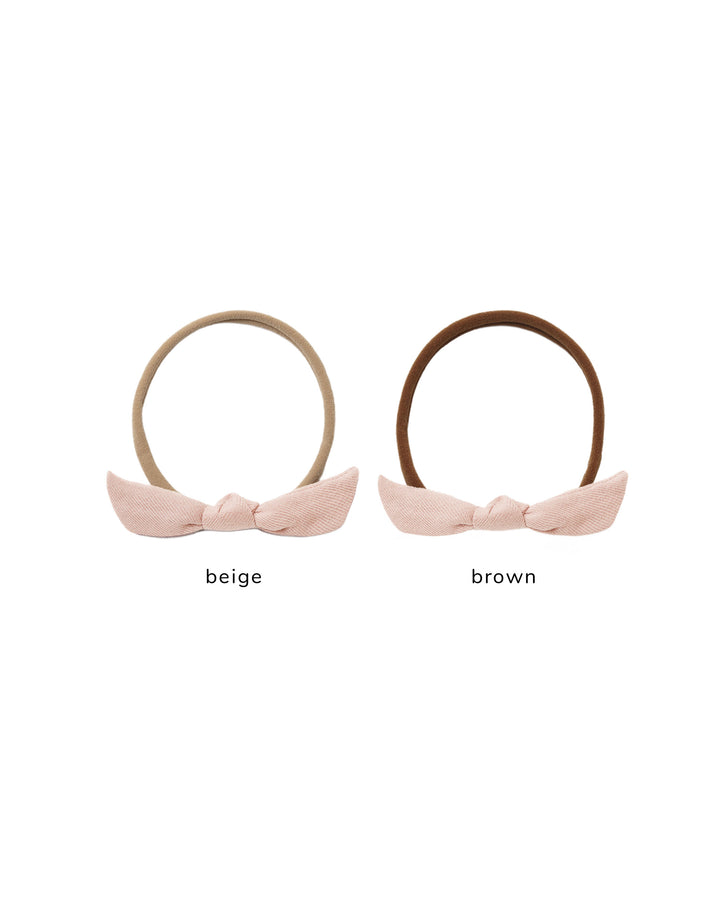 LITTLE KNOT HEADBAND || DUSTY ROSE