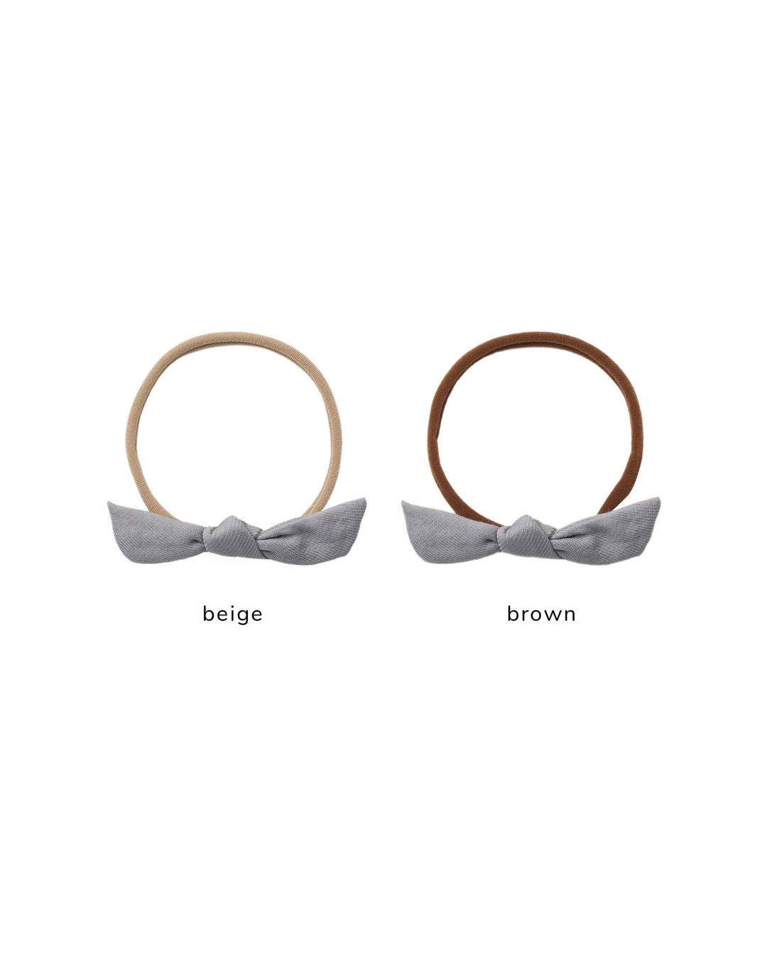 LITTLE KNOT HEADBAND || SLATE