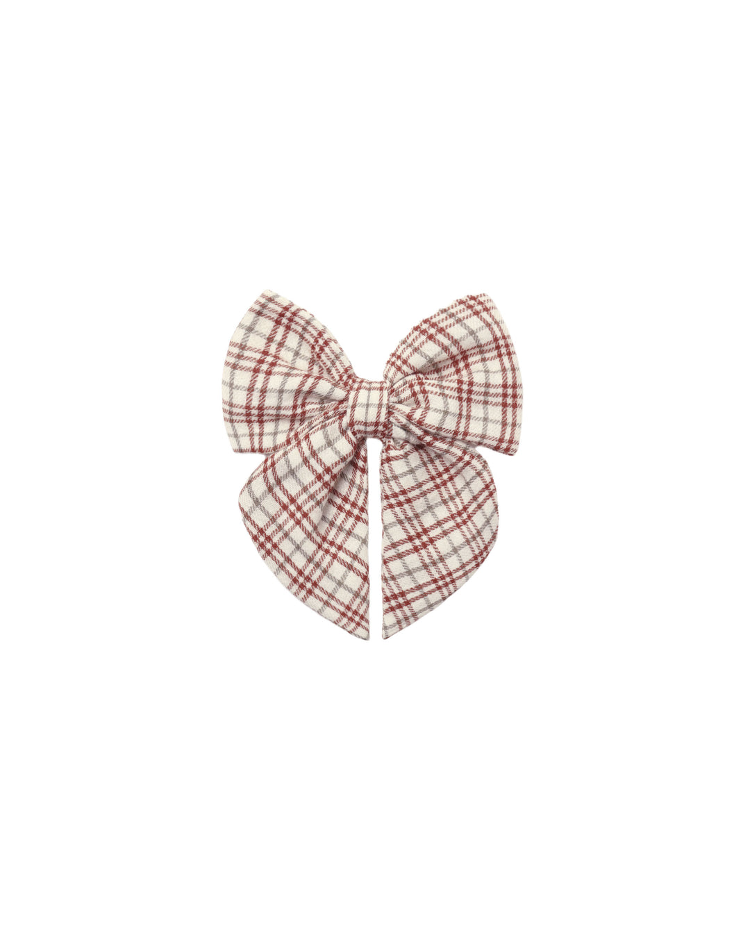 bow || christmas plaid