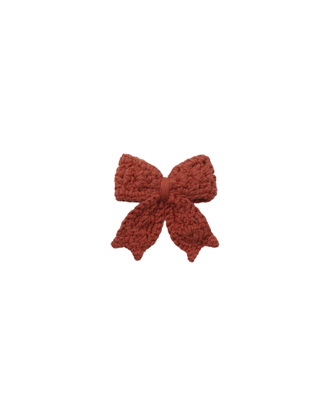 crochet bow || redwood