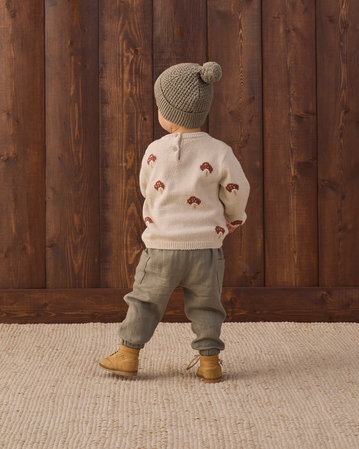 rex sweater || mushroom