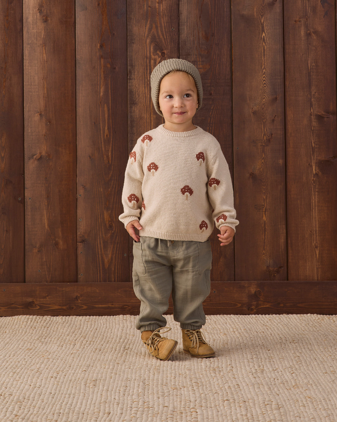 rex sweater || mushroom