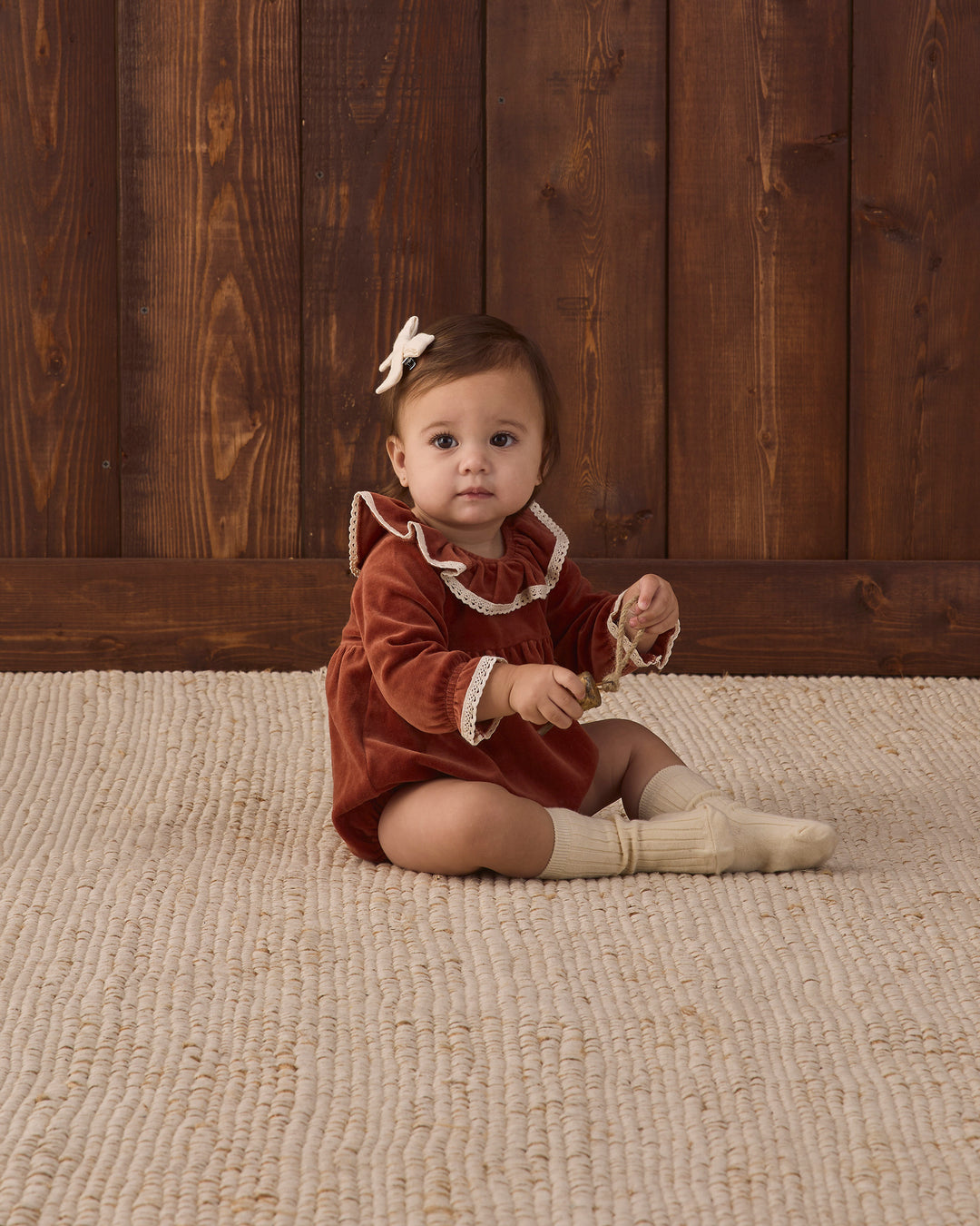 socks set || natural, redwood