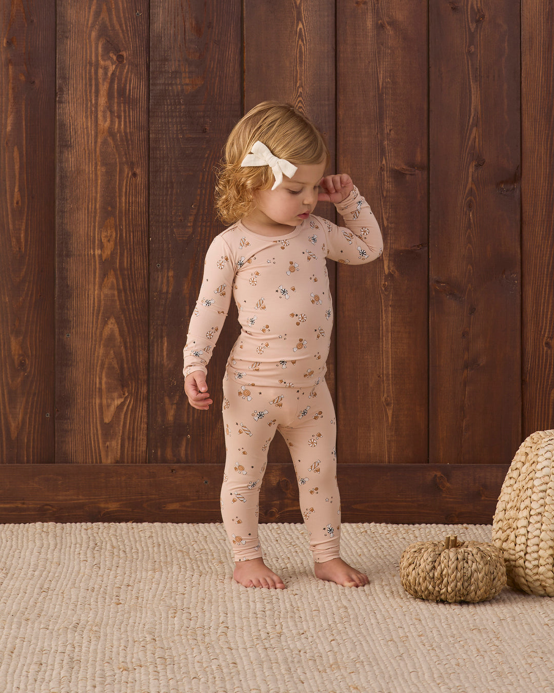 bamboo pajama set || candy