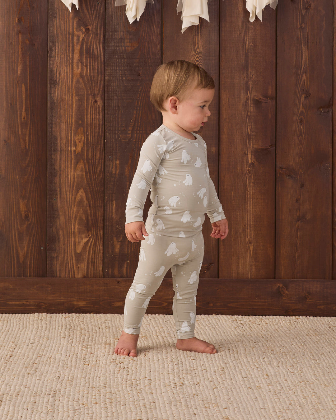 bamboo pajama set || dancing ghosts