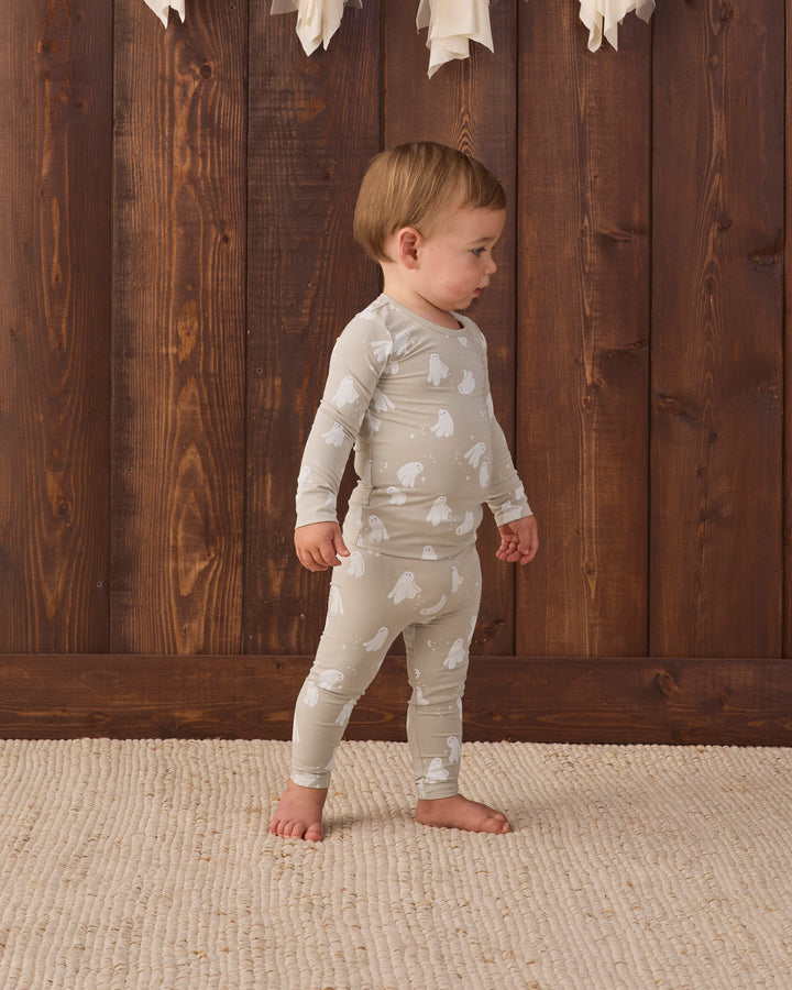 bamboo pajama set || dancing ghosts