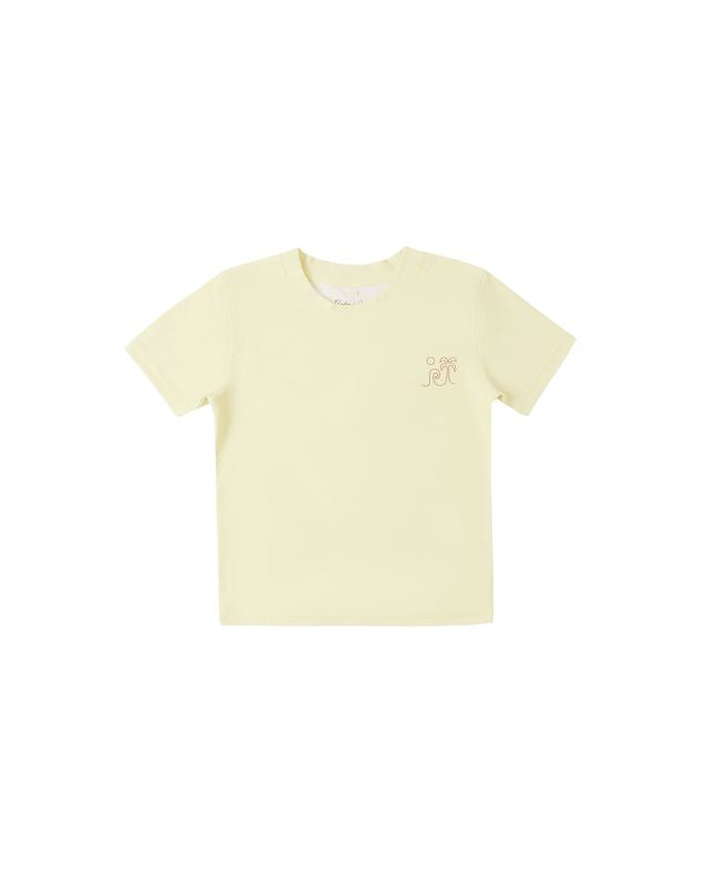 SHORT SLEEVE RASHGUARD || CITRON