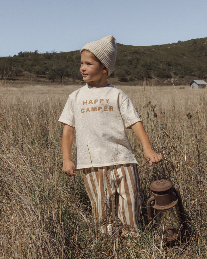 BAGGY PANT || FAWN PINSTRIPE